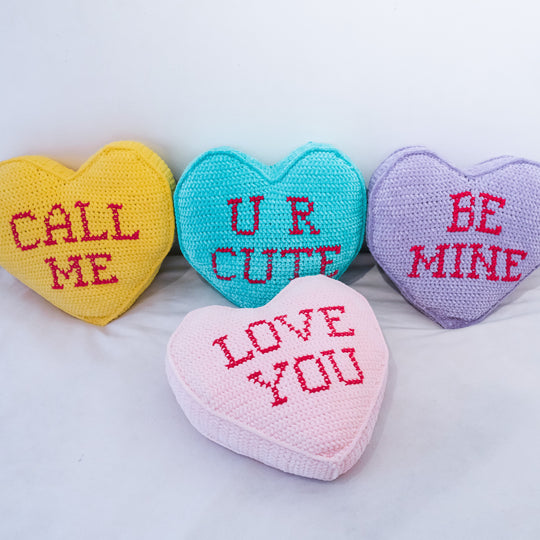 Candy Hearts - Pillow