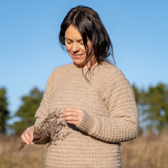 Rosebuds All Over - Sweater