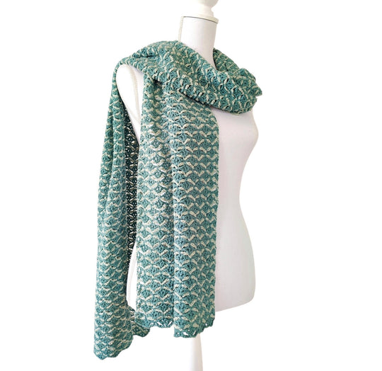 Verdant Wave - Scarf