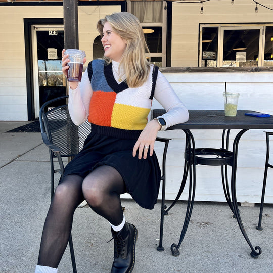Mod Squares Vest