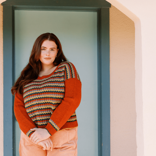 Lurdes - Chevron Pullover
