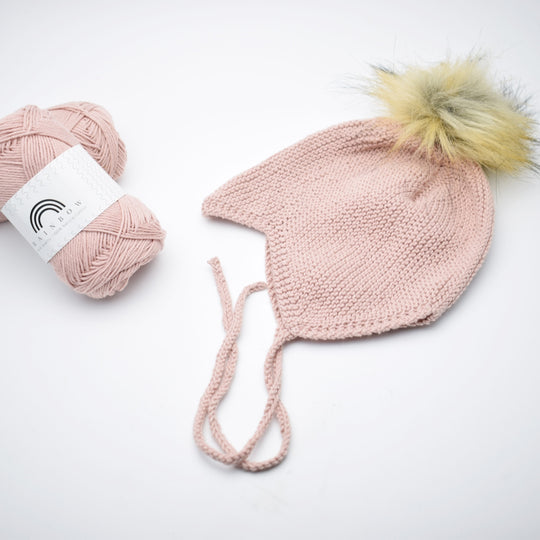 Knit Baby Hat - Cotton