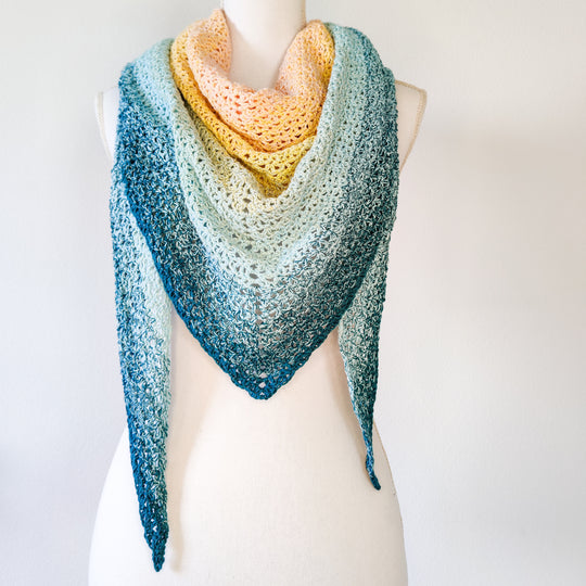 Fairytale Sunrise - Shawl
