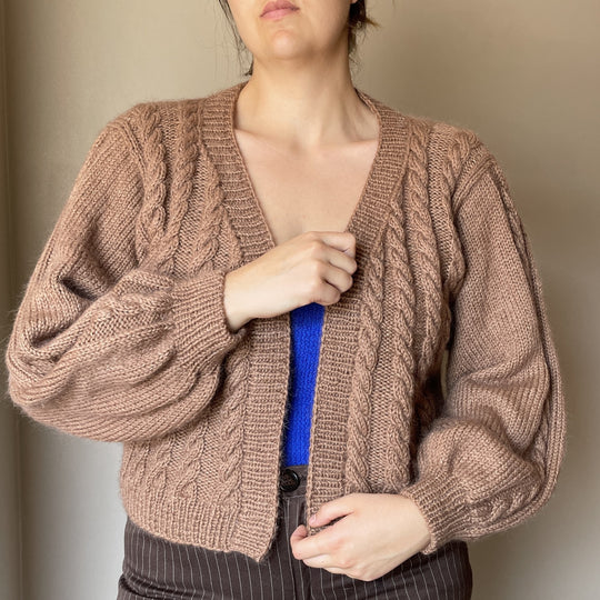 Fall Cables Cardi - Gilet