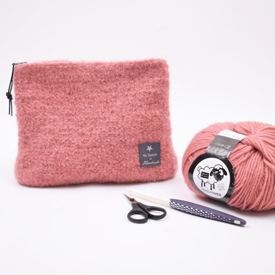 Felted Makeup Bag