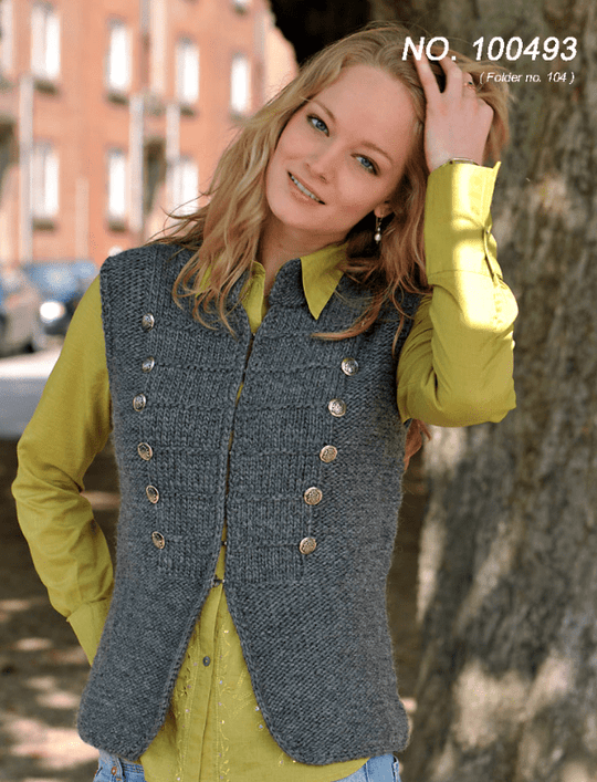 100493 - kort uniformsvest