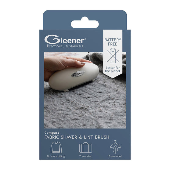 Gleener Compact Fabric Shaver & Lint Brush - Travelsize - Gleener
4