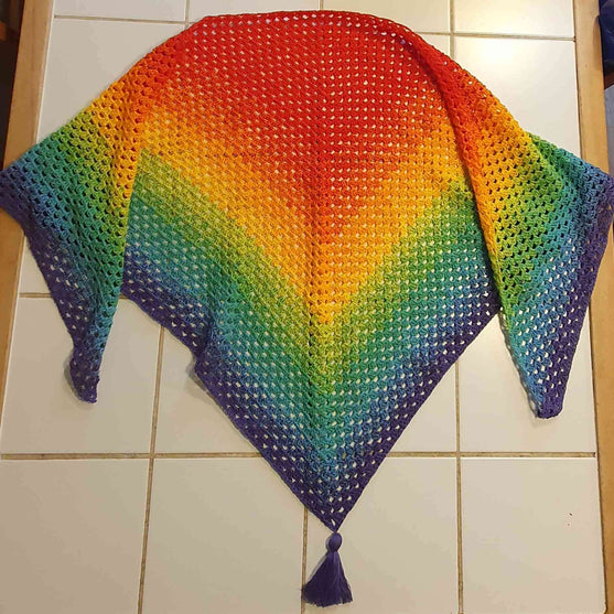 Granny shawl - Version 2 - Sultan
8