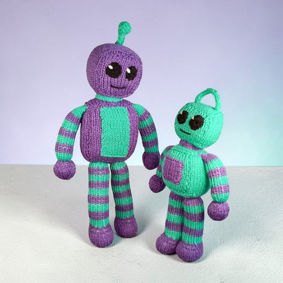 Widget and Bolt the robots
4