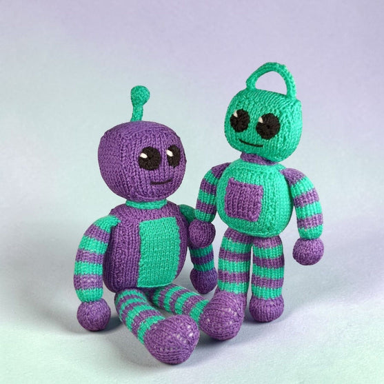 Widget and Bolt the robots
3