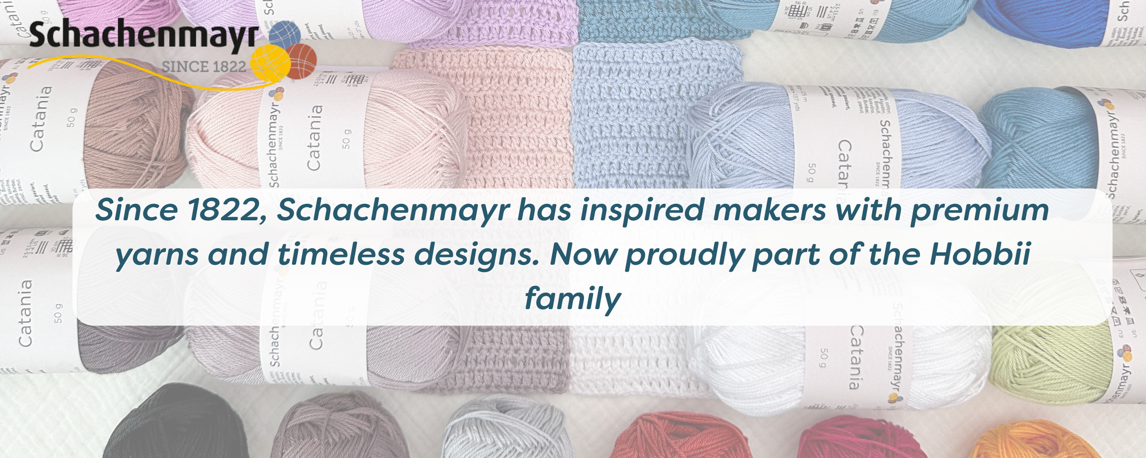 Since 1822, Schachenmayr has inspired makers with premium yarns and timeless designs. Now proudly part of the Hobbii family