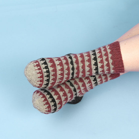 Socks in Fair Isle Pattern
3