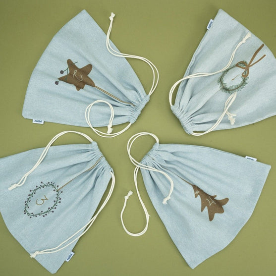 Sacs pour calendriers de l'avent - set de 4 - Hobbii
3