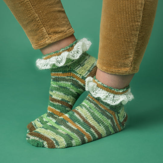 Frigg - Short socks with ruffles