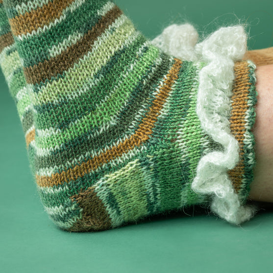 Frigg - Chaussettes courtes avec volants
5