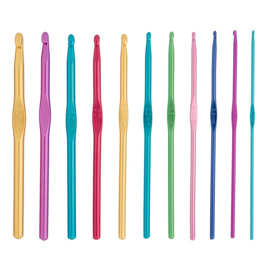 Alu Häkelnadel Set - 11 Größen - Hobbii