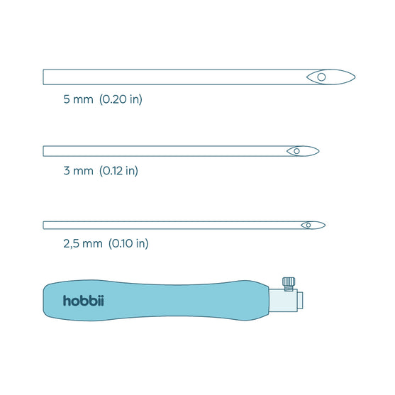 Set d'aiguilles à poinçon interchangeables - Hobbii
8