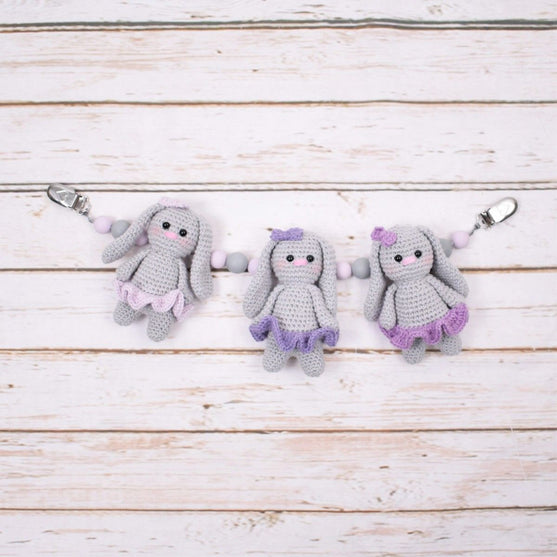 Baby Bunnies – Girls -  Guirlande de Landau
1