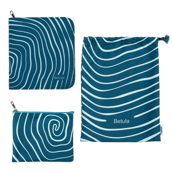 Set d'aiguilles circulaires interchangeables Betula Deluxe - Cerulean - Hobbii
8