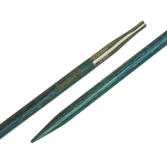 Set d'aiguilles circulaires interchangeables Betula Deluxe - Cerulean - Hobbii
4