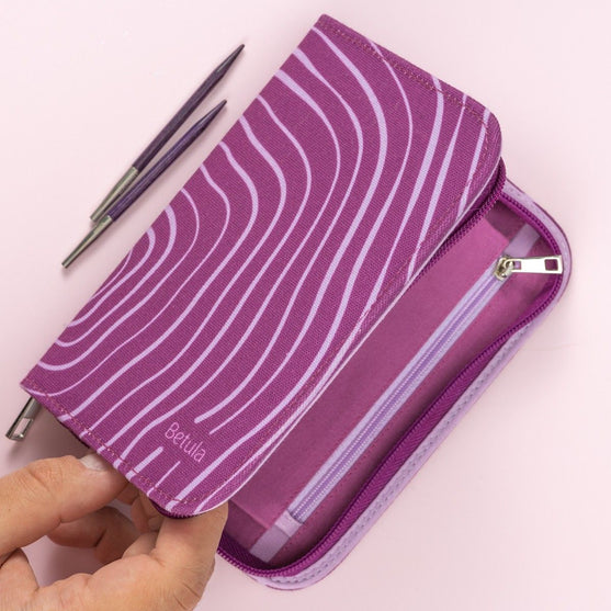 Set d'aiguilles circulaires courtes interchangeables Betula Essential - Mulberry - Hobbii
4