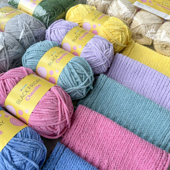 Black Friday Chenille Color Pack (Édition Limitée) - Hobbii
4