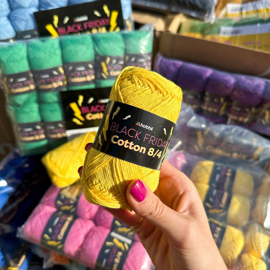 Black Friday Cotton 8/4 Color Pack (Edition Limitée) - Hobbii
4