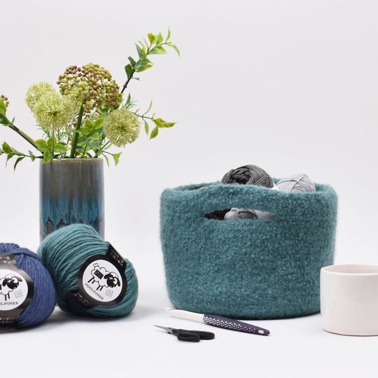 Fulled yarn bag