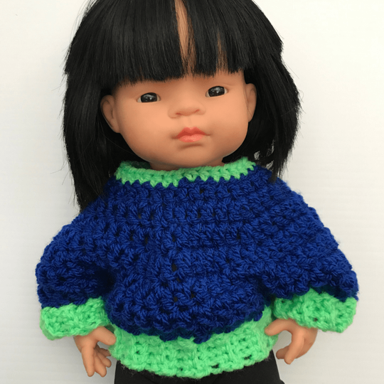Miniland Doll Sweater - Crochet