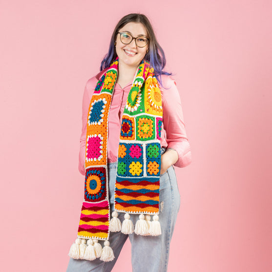 Happy Squares - Écharpe
2