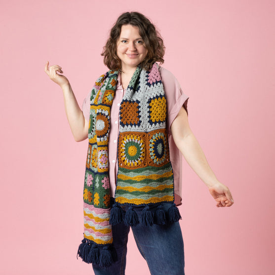 Happy Squares - Écharpe
4