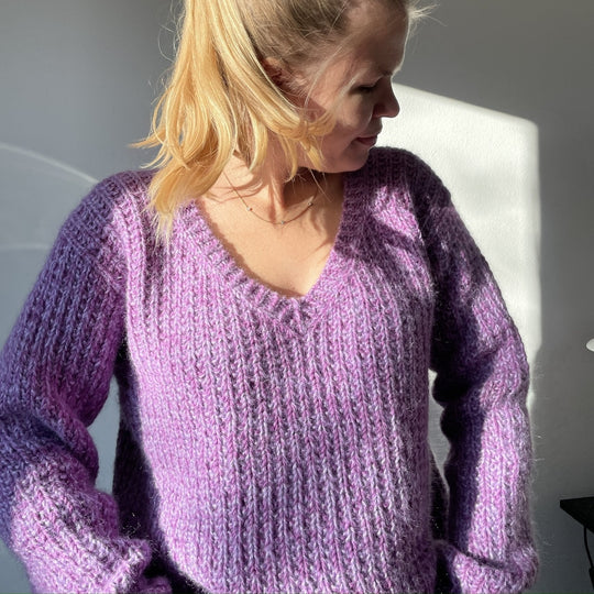 Easy Evening Sweater - V-hals editie
