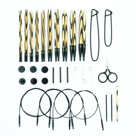 Chérie - Set d’aiguilles circulaires interchangeables - KnitPro
2