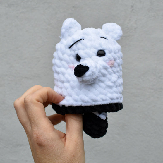 Pingouin et ours polaire - Peluche réversible
3