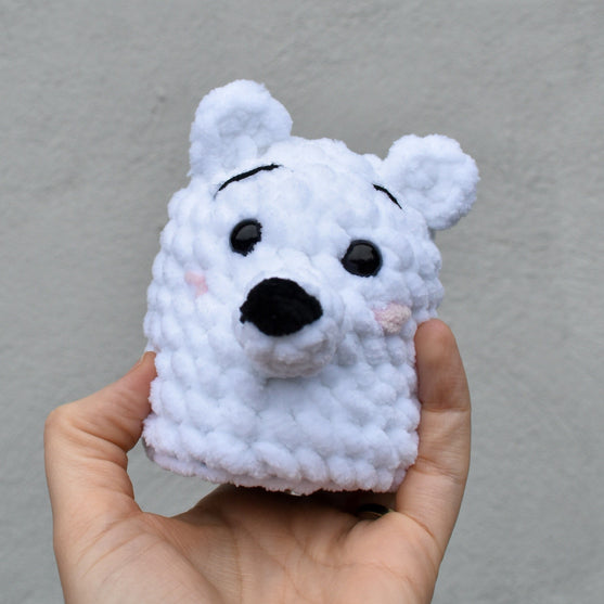 Pingouin et ours polaire - Peluche réversible
4