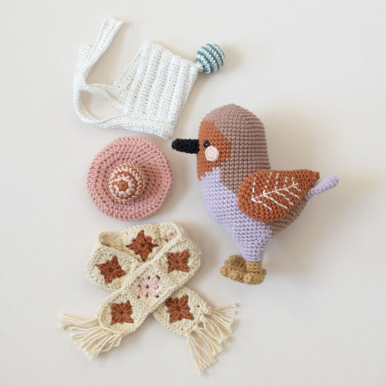 3e dimanche de l'Avent - Amigurumi - Grayson Robin
3