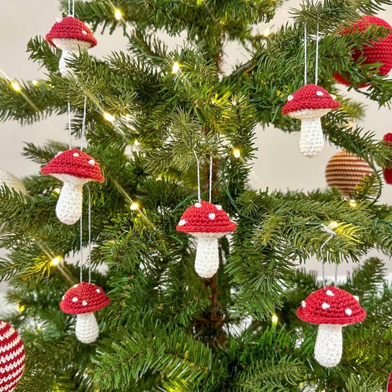 Topling Champignons - Décoration de Noël
1
