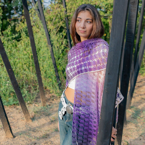 Abstract Allure - Shawl
8