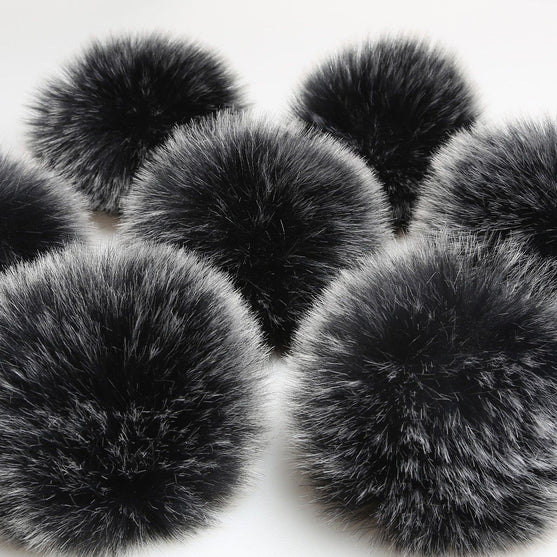 Pompon - Gris foncé - Go Handmade
2