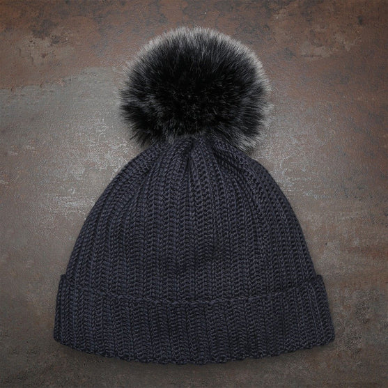 Pompon - Gris foncé - Go Handmade
3
