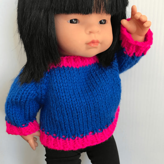 Miniland Doll Sweater - Knit
2