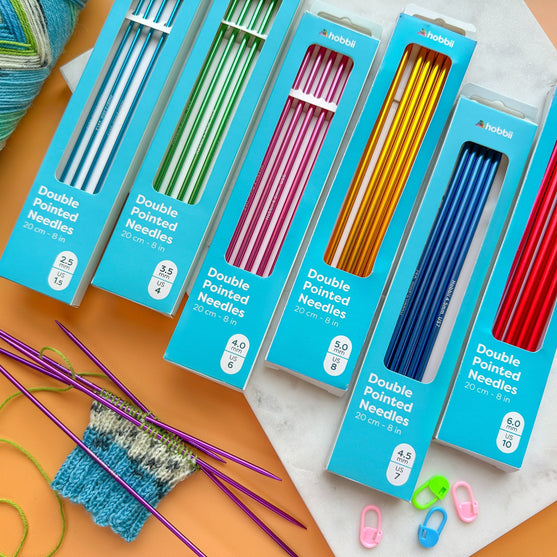 Aiguilles à chaussettes Alu - Hobbii
7