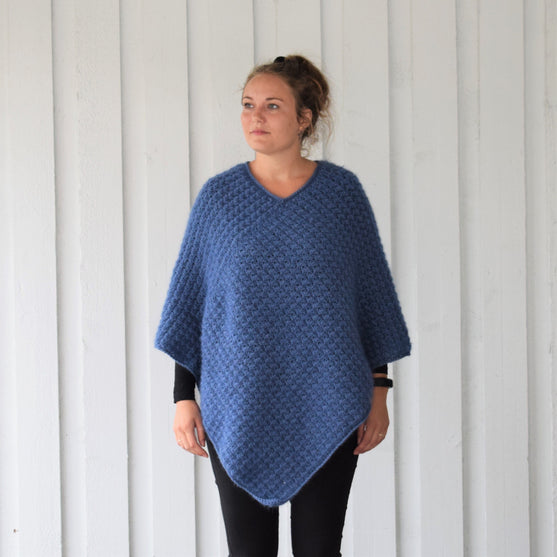 Autumn Waves - Poncho - Plus Size - Evergreen
2