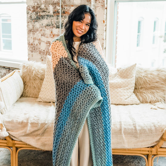 Sherbet Afghan - Blanket
3