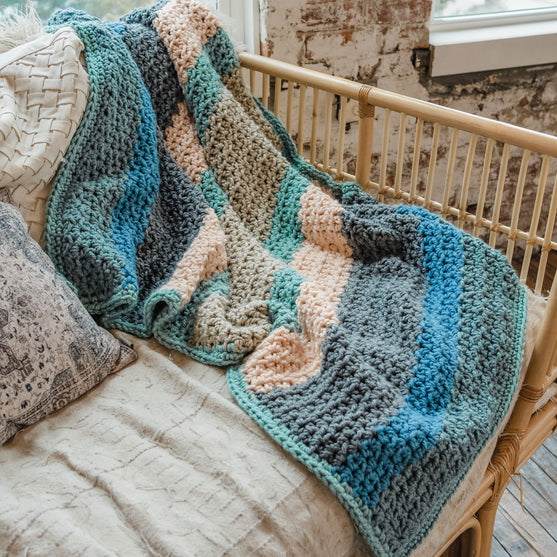 Sherbet Afghan - Blanket
6