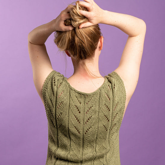 Eva - Summer top in Rainbow Bamboo
6