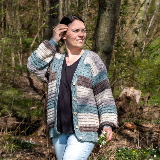 Comfy Stripie Cardi - Gilet
2