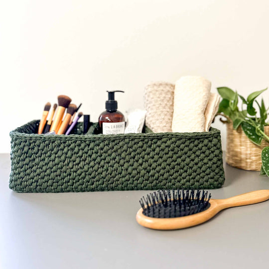 Basket with 3 Compartments
