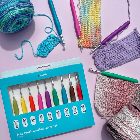 Set de crochets Easy Touch - 9 tailles - Hobbii
15