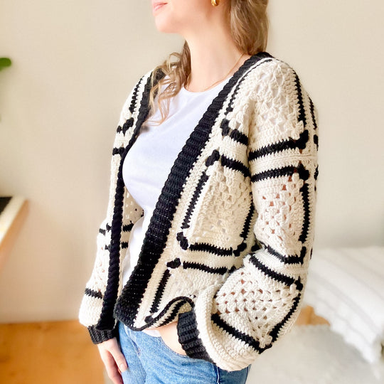 The Chess Cardigan - Gilet